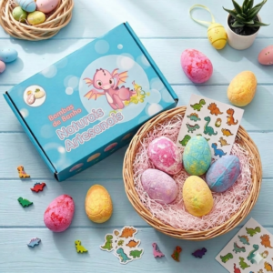 Bombas de banho em formato de ovo de Páscoa 🛁🥚✨ (Somente HOJE!)🔥