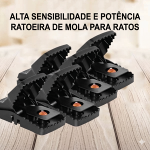 🔥 Armadilha para Ratos Potente de Alta Sensibilidade (Somente HOJE!)🔥