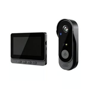 Kit de campainha de vídeo sem Wi-Fi X8 (Somente HOJE!)🔥